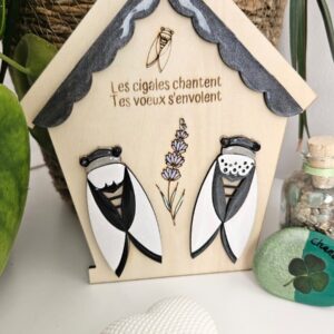 Cadre enchanté – Les Cigales et les Vœux