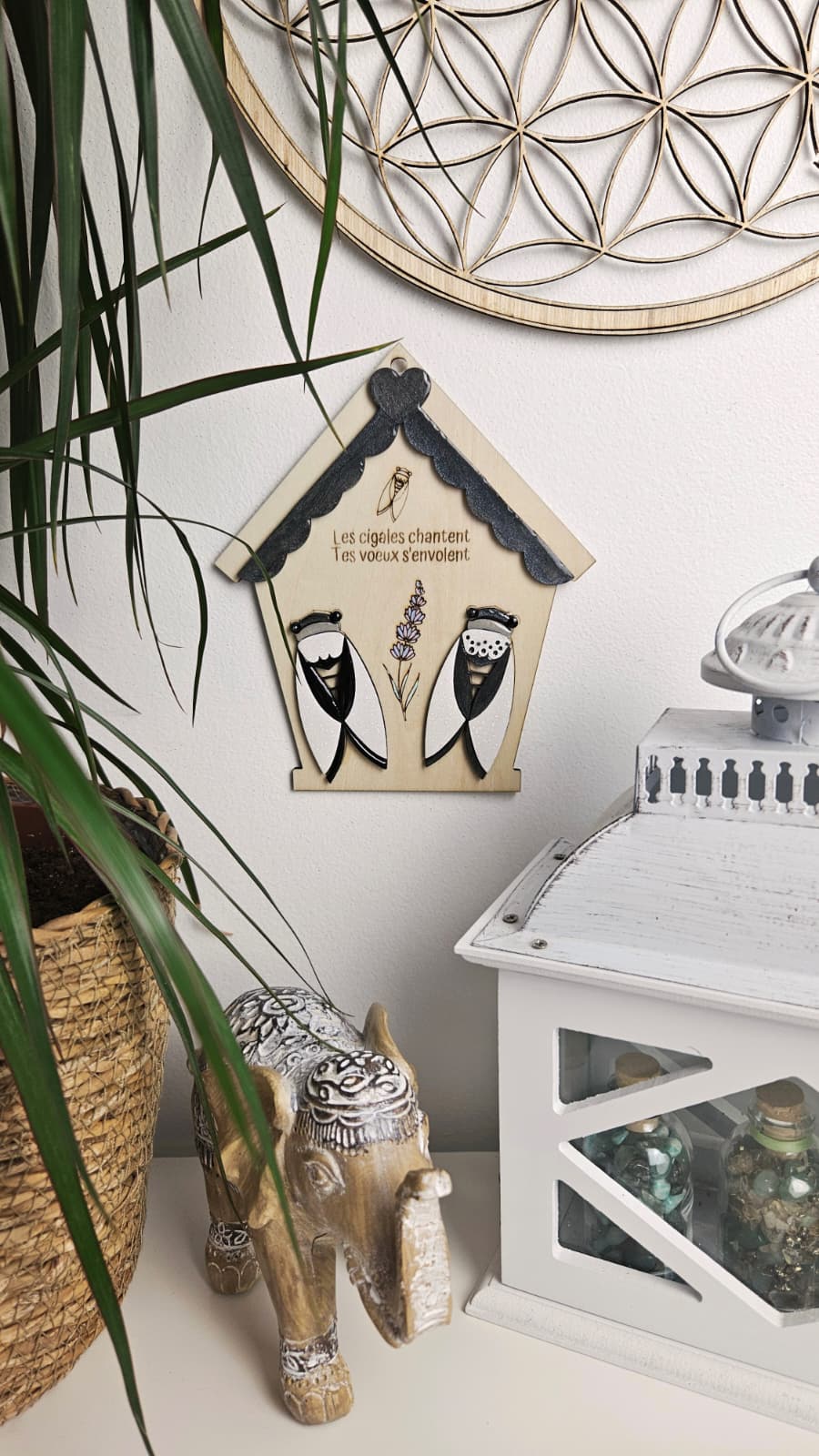 Cadre enchanté – Les Cigales et les Vœux – Image 2