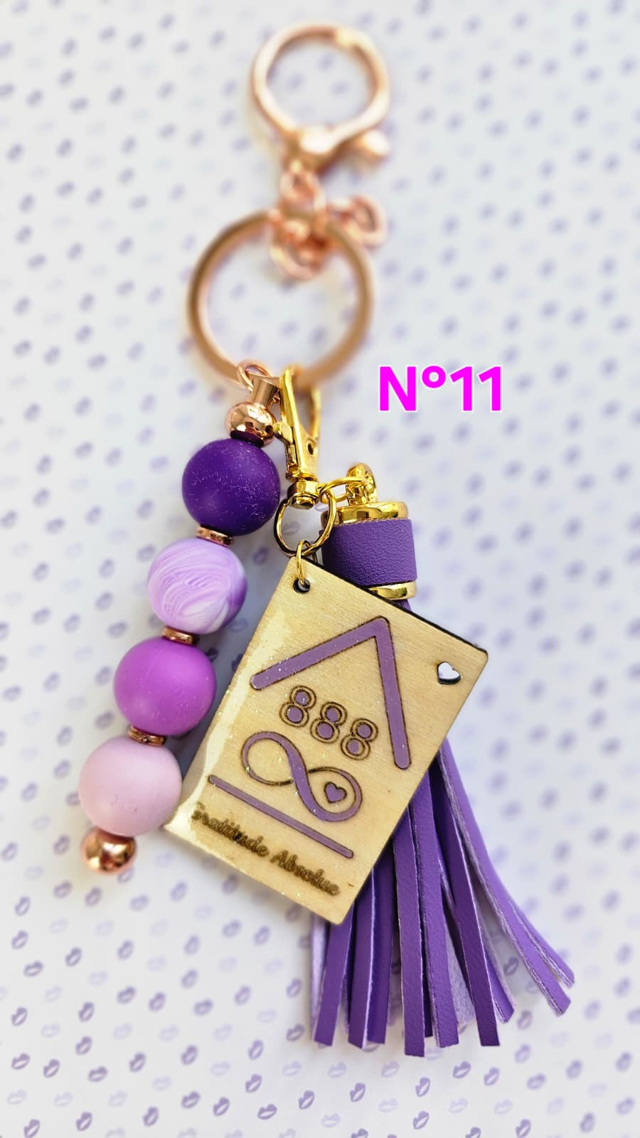 Bijoux de sacs – Gratitude Absolue