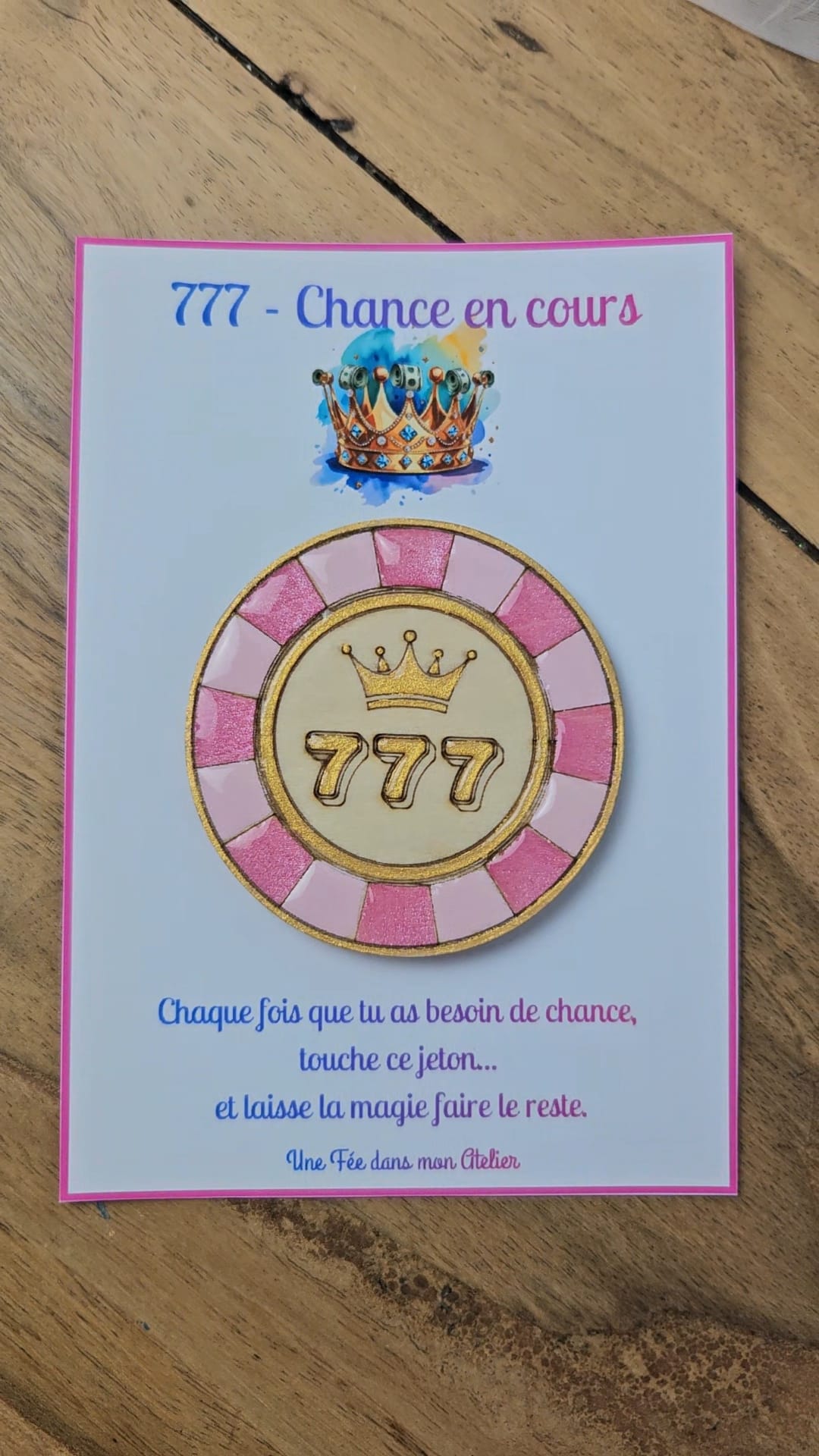 Les Magnets d’Intention – Jeton Chance 777 – Image 5